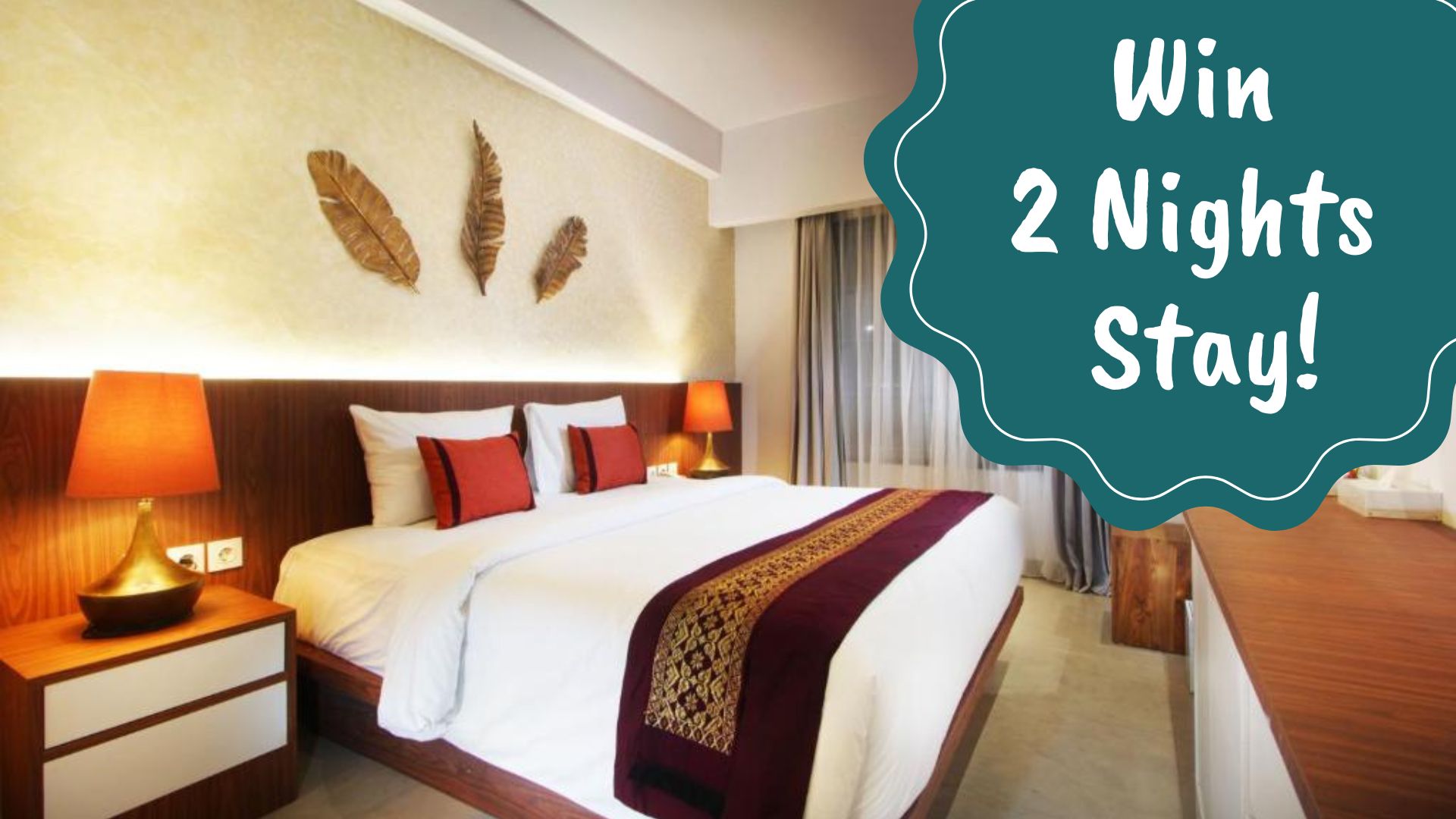 WIN A BEAUTIFUL BALI STAY — 2 NIGHTS FOR 2 GUESTS